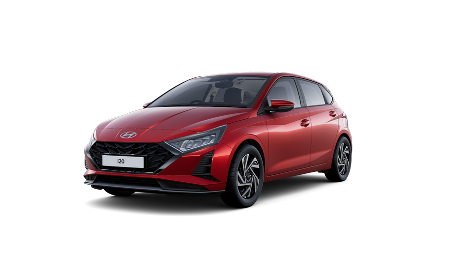 New Hyundai i20 - Dragon Red Pearl